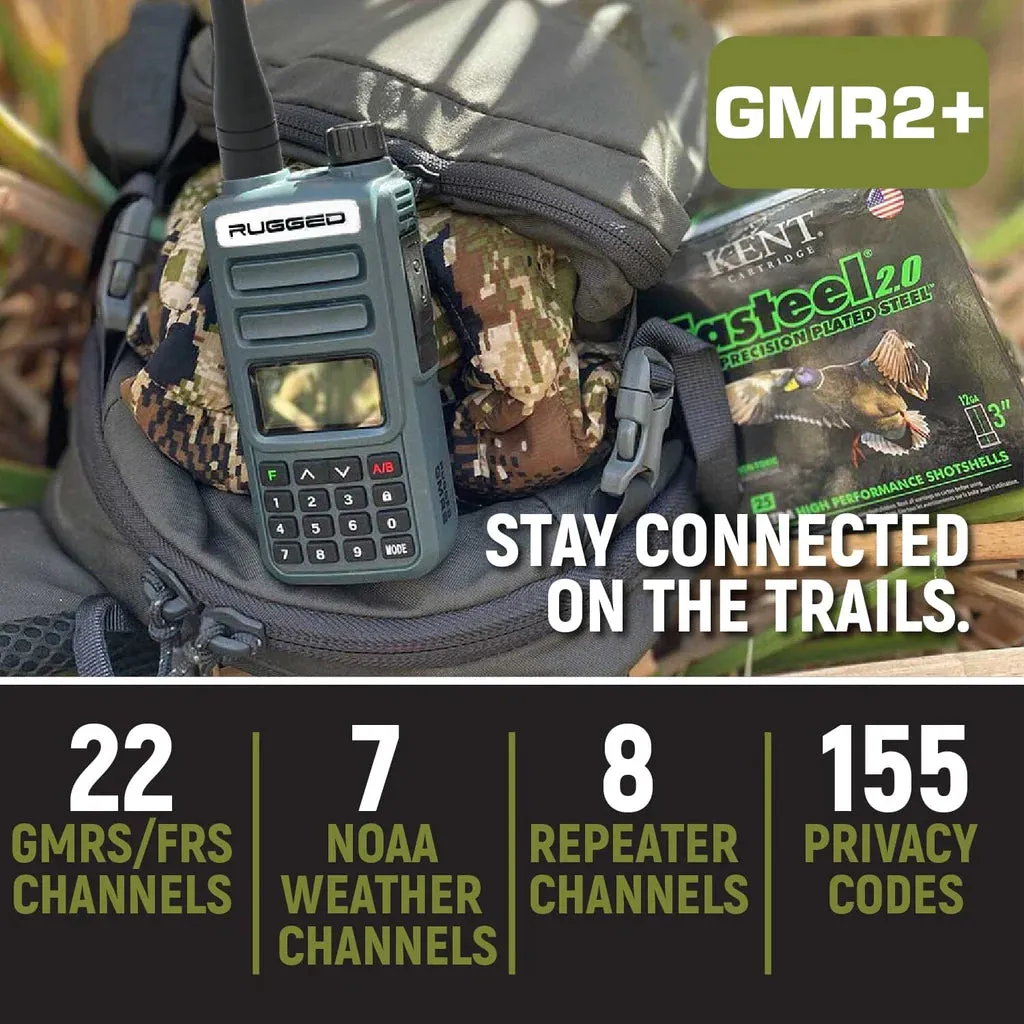 Rugged Radios - Adventure Pack - Rugged GMR2 GMRS/FRS