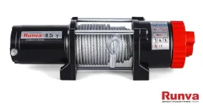 Runva EWT4500 12V ATV Winch with Steel Cable