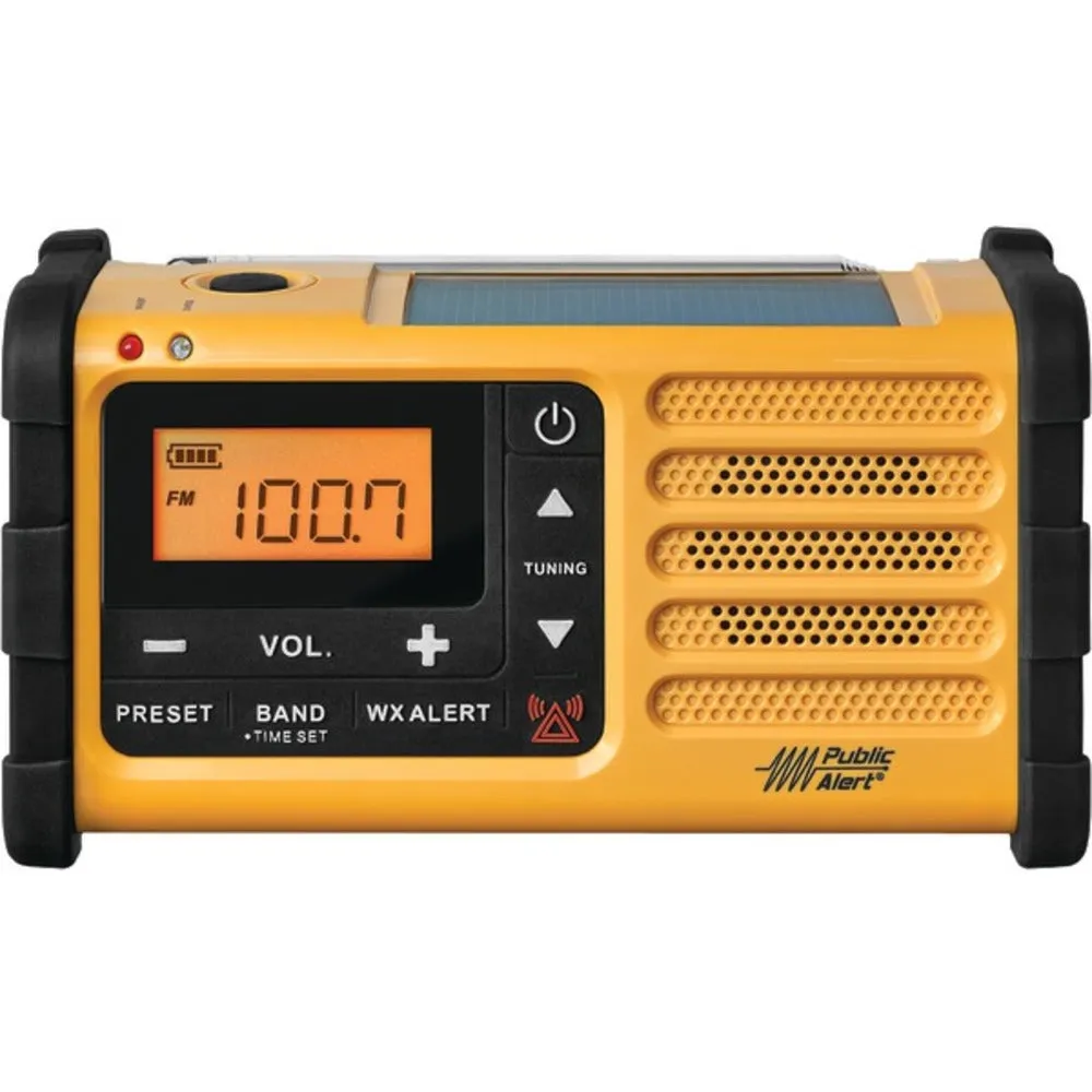 Sangean MMR-88 AM/FM Weather Crank Radio with USB