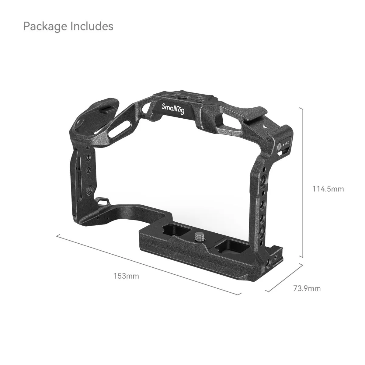 SmallRig Black Mamba Camera Cage for Canon EOS R6 Mark II 4161