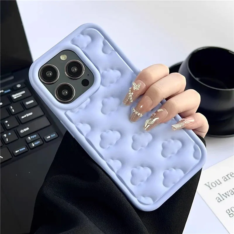 Soft Cloud Silicone iPhone Case