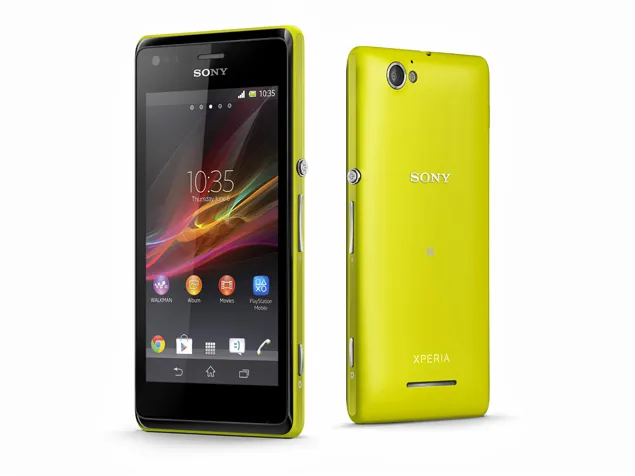 SONY Xperia M  C1904 Mobile Phone/ 4" Display Locked to Boost - Yellow