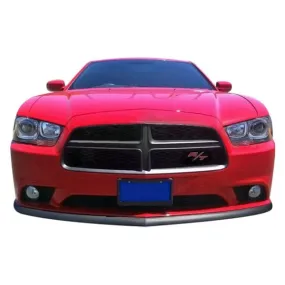 Spec-D Lower Front Bumper Lip Dodge Charger RT / SXT (2011-2014) Black