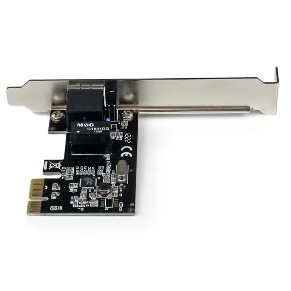 Startech.Com 1 Port Pcie Gigabit Network Server Adapter Nic Card - Dual Profile - Gigabit Desktop Adapter Rev E Intel 6