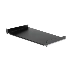 Startech.Com 1U Fixed Server Rack Mount Shelf, 10In Deep Steel Universal Cantilever Tray For 19" Av/Data/Network Equipme