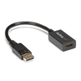 Startech.Com Displayport To Hdmi Adapter - Dp 1.2 To Hdmi Video Converter 1080P - Dp To Hdmi Monitor/Tv/Display Cable Ad