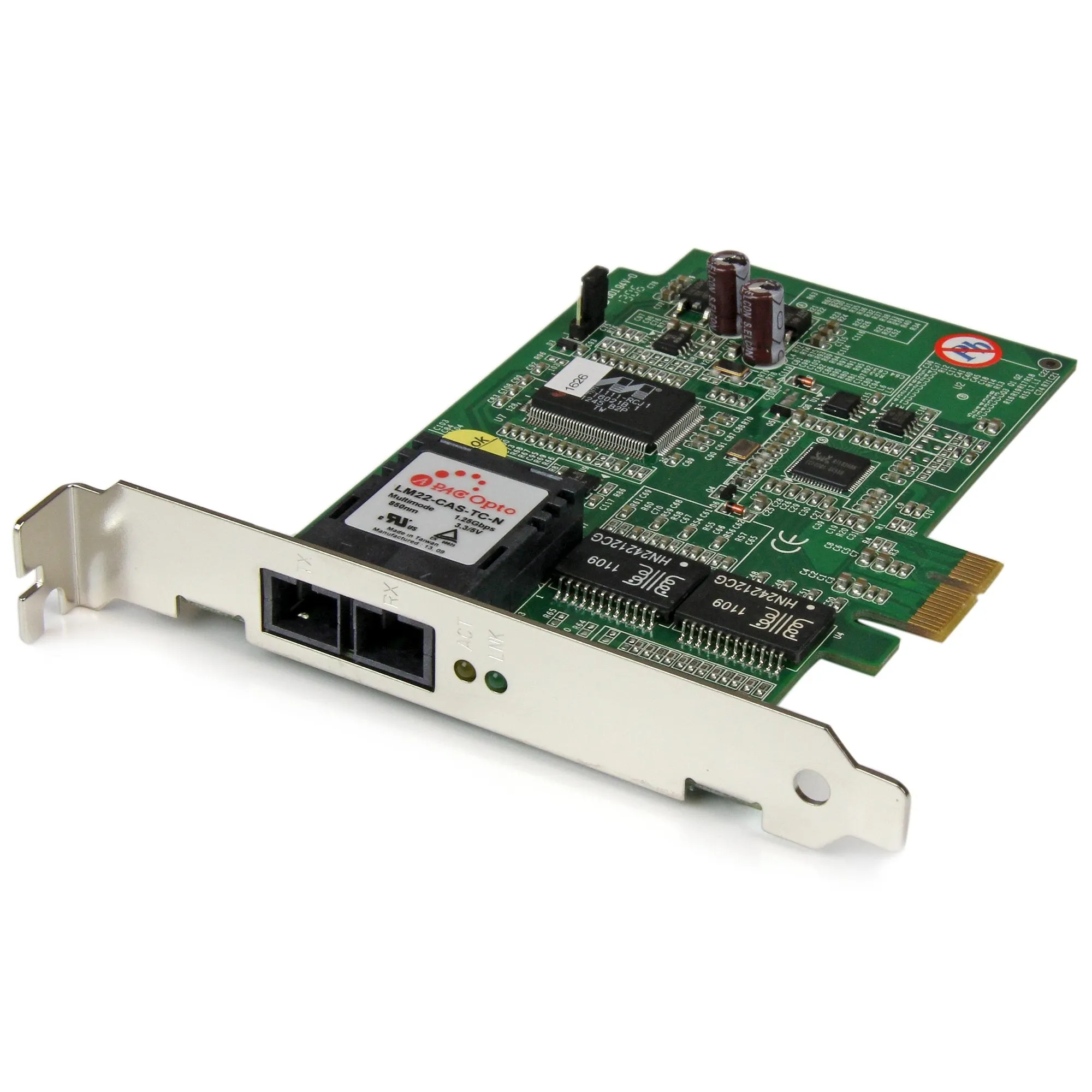 Startech.Com Pci Express Gigabit Ethernet Multimode Sc Fiber Network Card - Network Adapter - Pcie - 1000Base-Fx