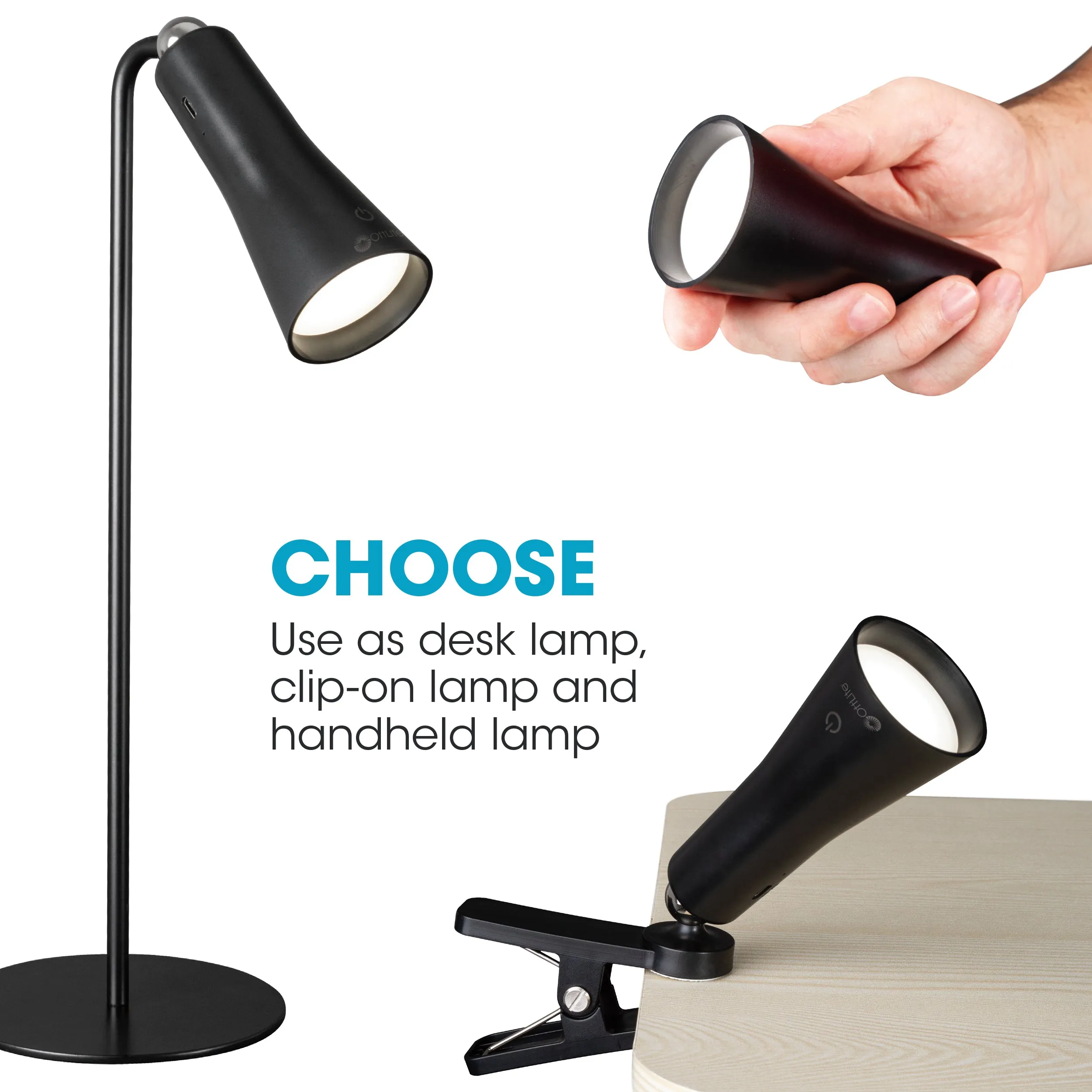 Switch 3-in-1 Rechargeable Task Lamp