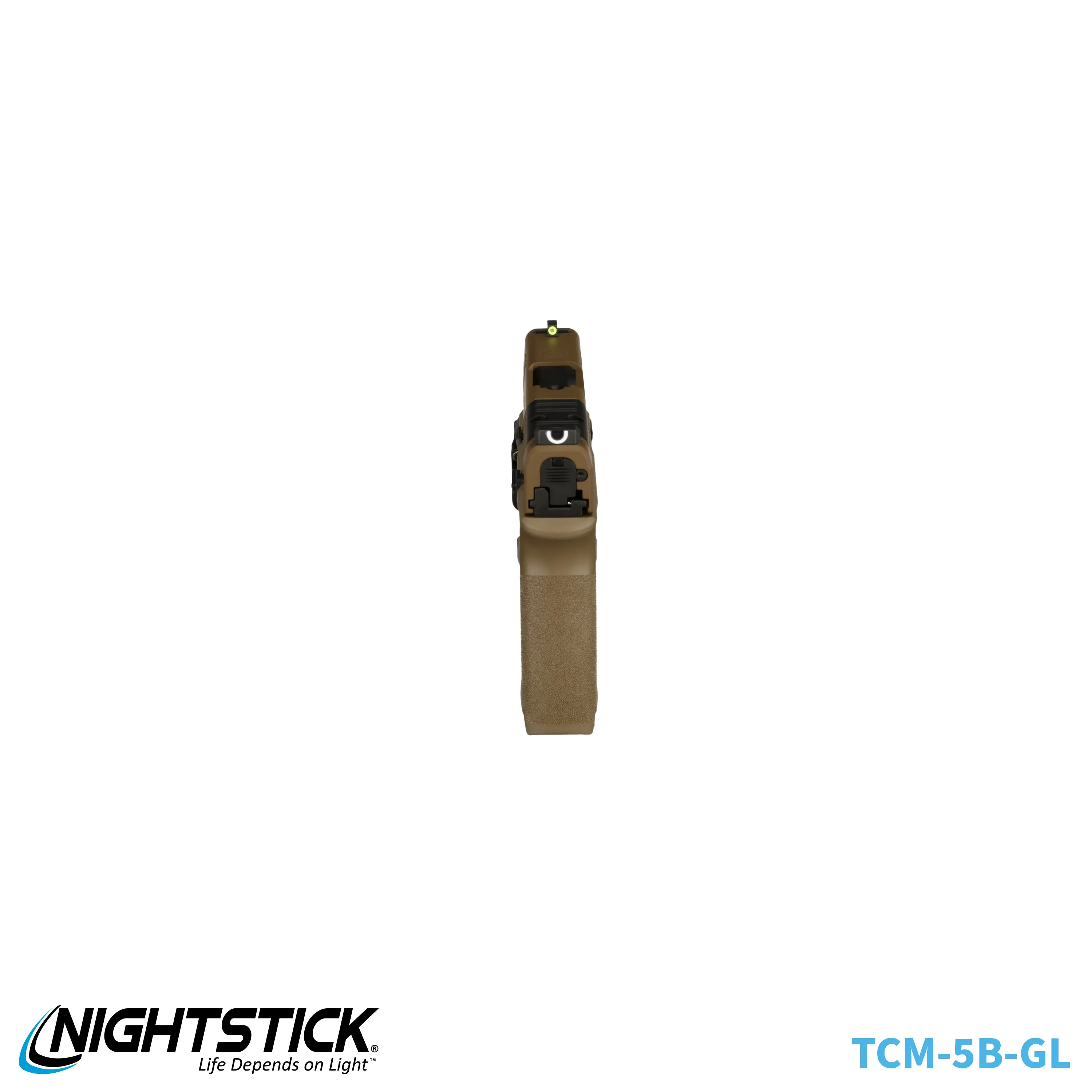 TCM-10F: Compact Weapon-Mounted Light - Flat Dark Earth