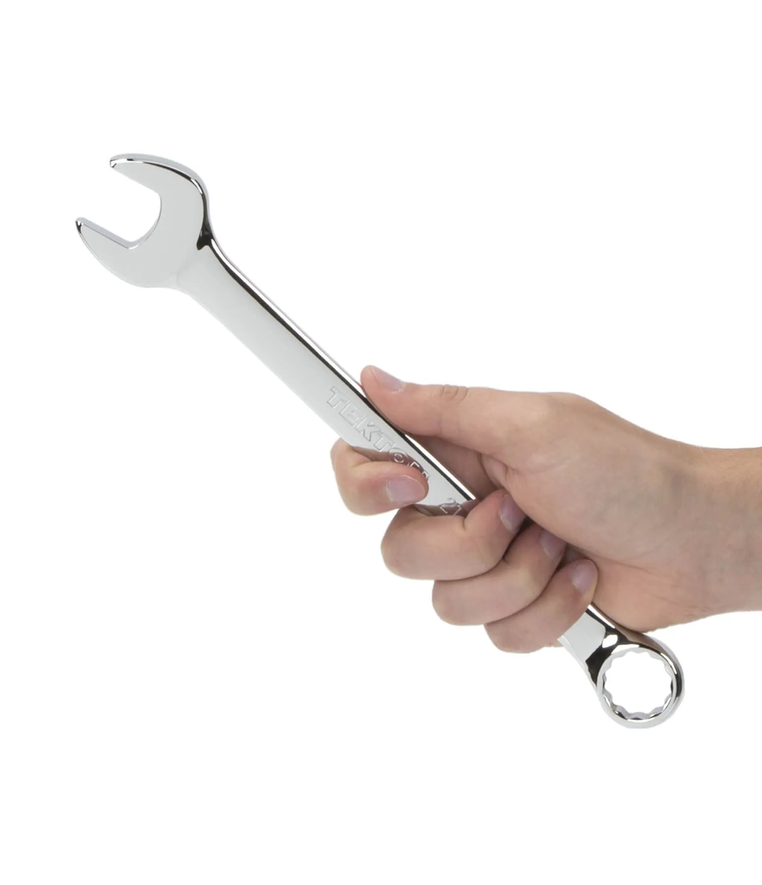 TEKTON 18292 Polished Combination Wrench, 21 mm