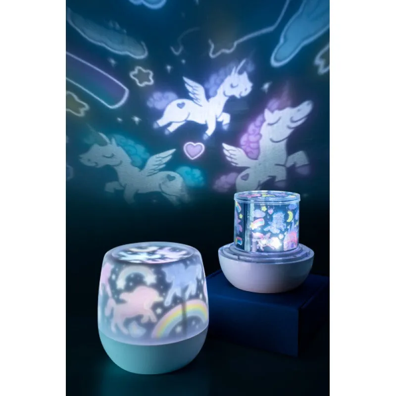 Unicorn Lil Dreamers Lumi-Go-Round Rotating Projector Light