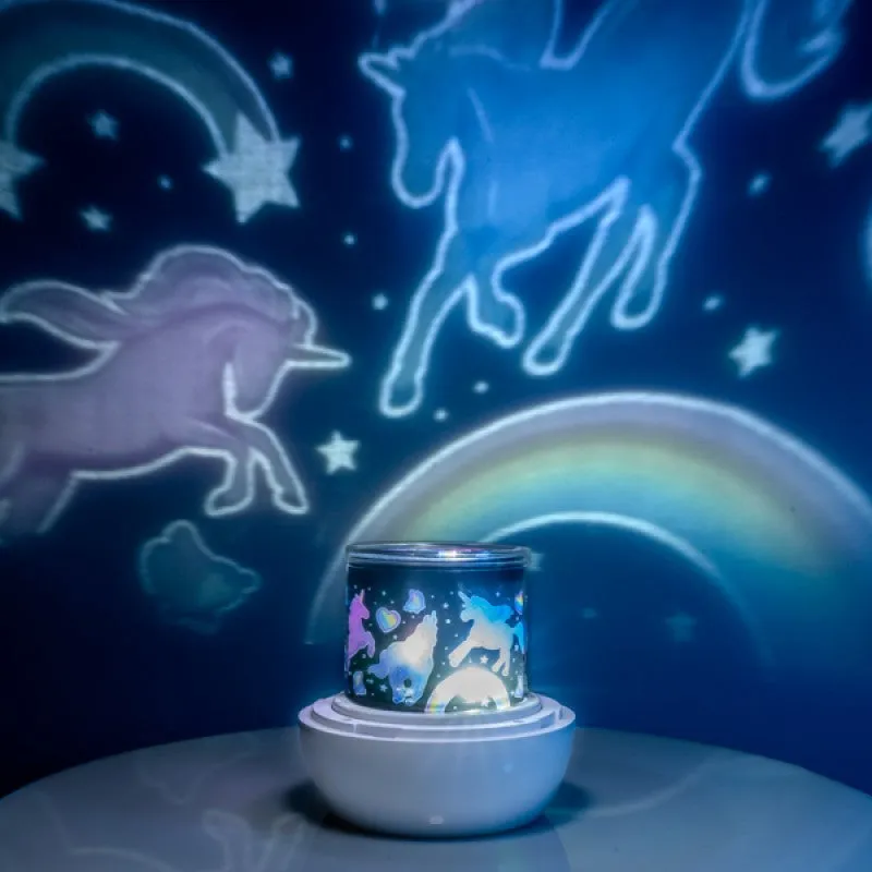 Unicorn Lil Dreamers Lumi-Go-Round Rotating Projector Light