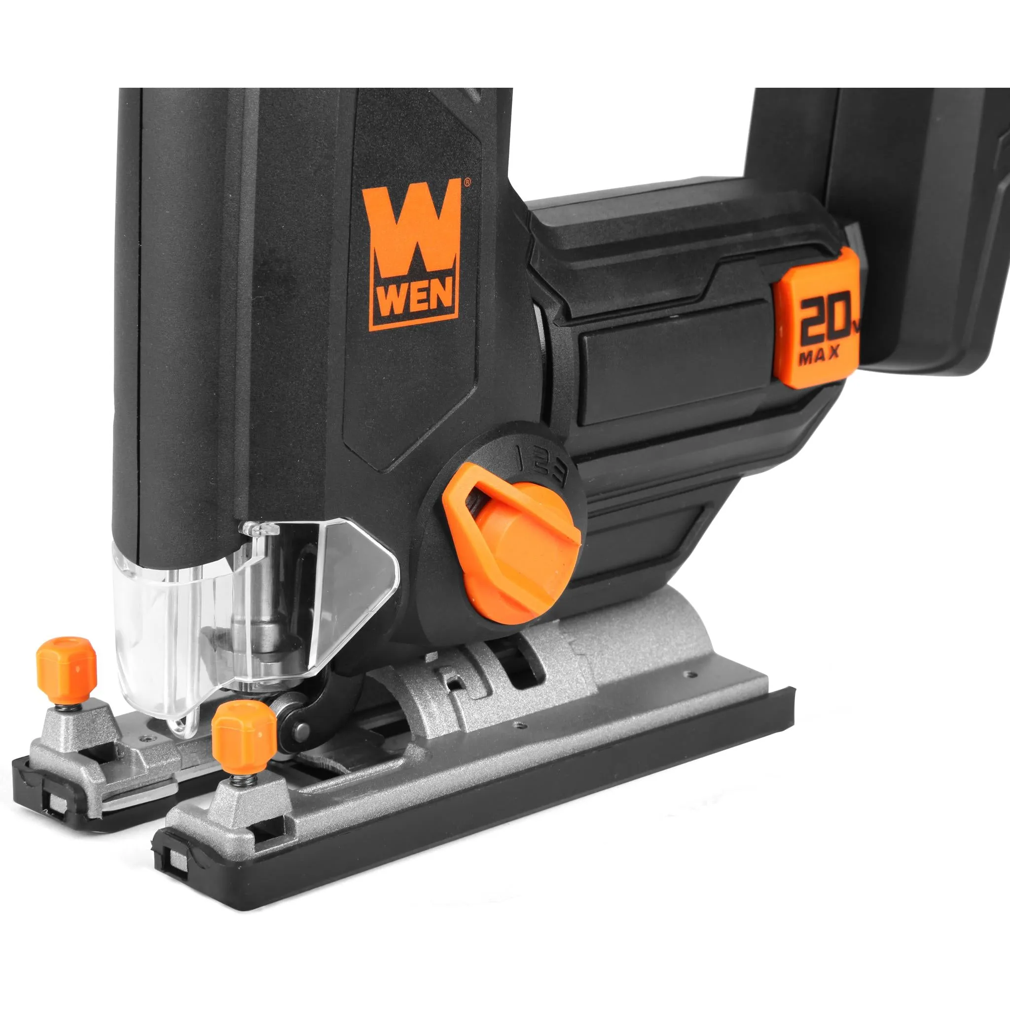 WEN 20661BT 20V Max Cordless Jigsaw (Tool Only – Battery Not Included)