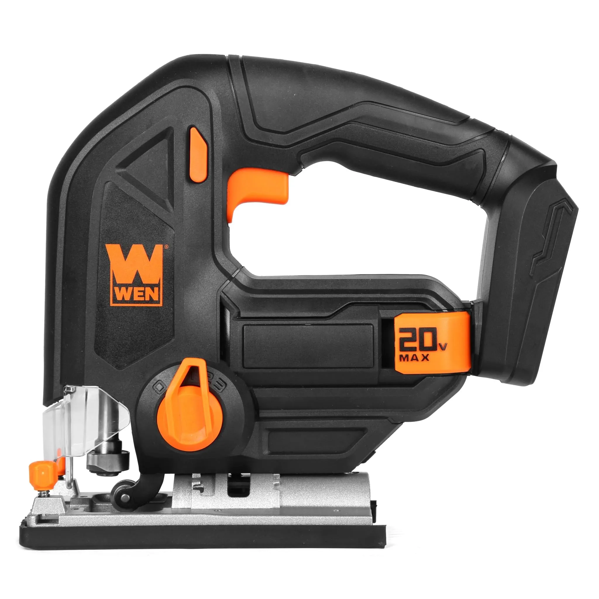 WEN 20661BT 20V Max Cordless Jigsaw (Tool Only – Battery Not Included)