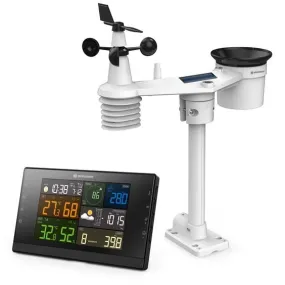 Wi-Fi Weather Station with Digital Display for Temperature, Humidity, Wind Speed Direction, Rainfall 20-in-1