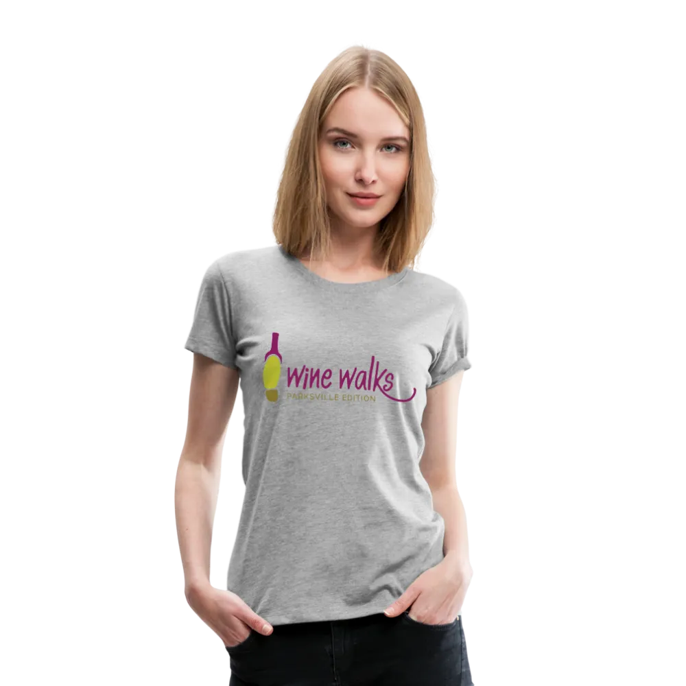 Wine Walks - Parksville Edition - Women’s Premium T-Shirt