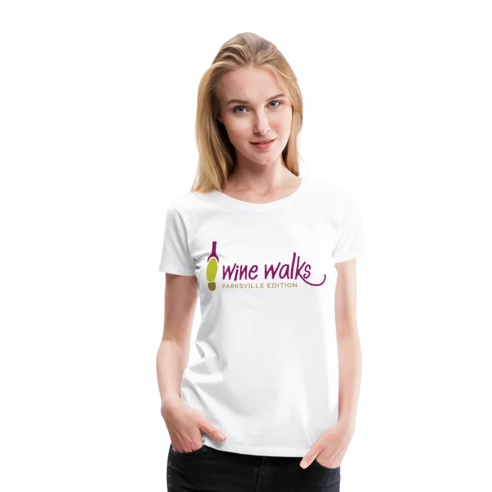 Wine Walks - Parksville Edition - Women’s Premium T-Shirt