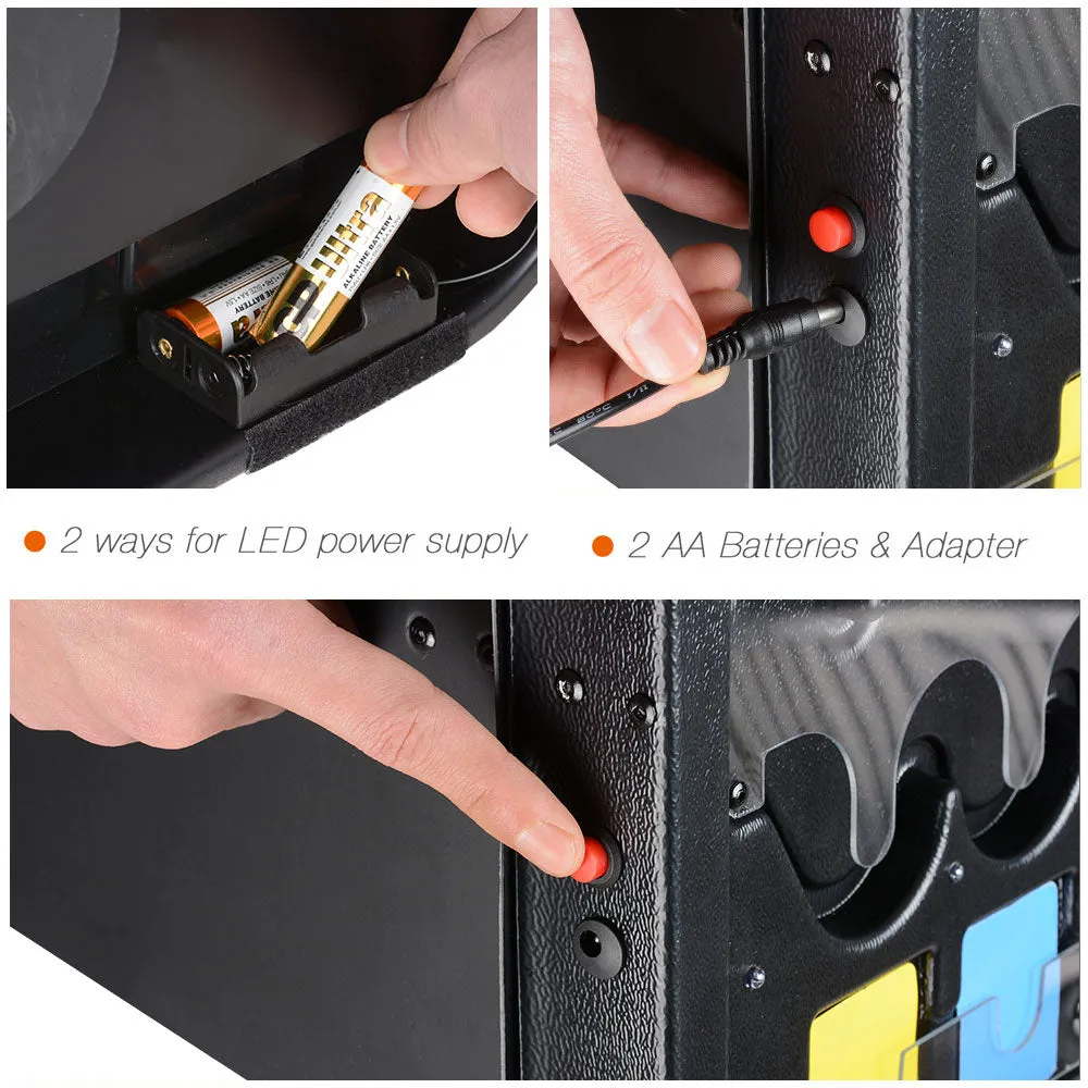 WinSpin 30"x18" Prize Drop Plinking Board w/ LED Lights