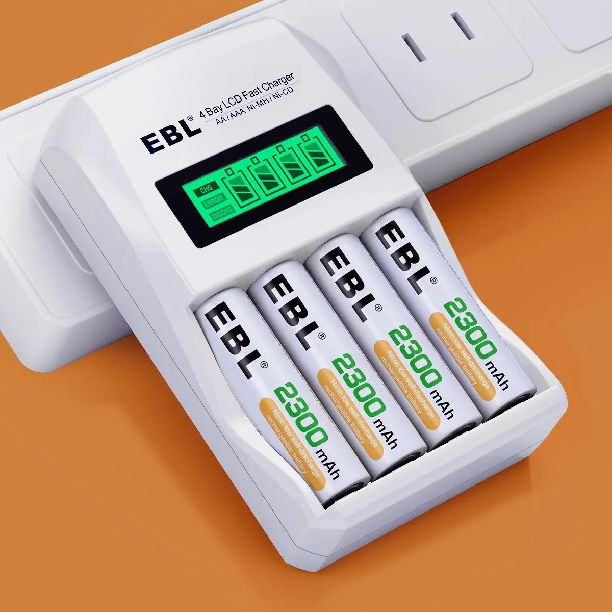 【Winter Sale】EBL 16 Pack NIMH AA AAA Rechargeable Batteries