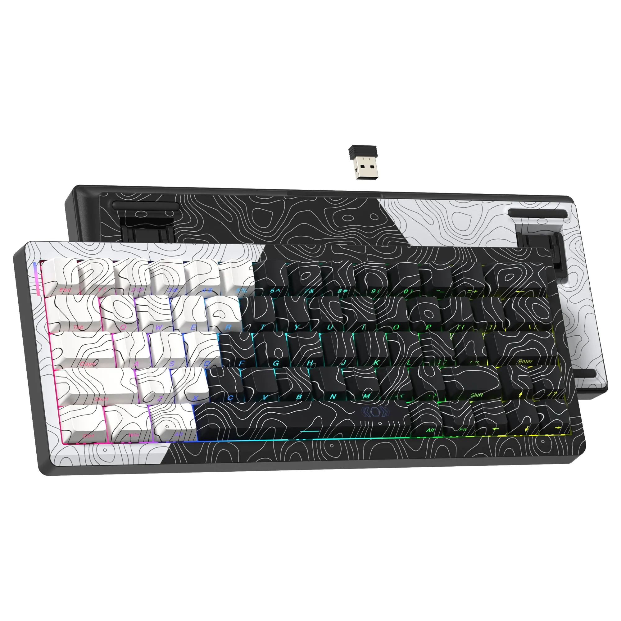 Womier Q61 60% QMK/VIA Support Gasket Mounted Wireless Gaming Keyboard