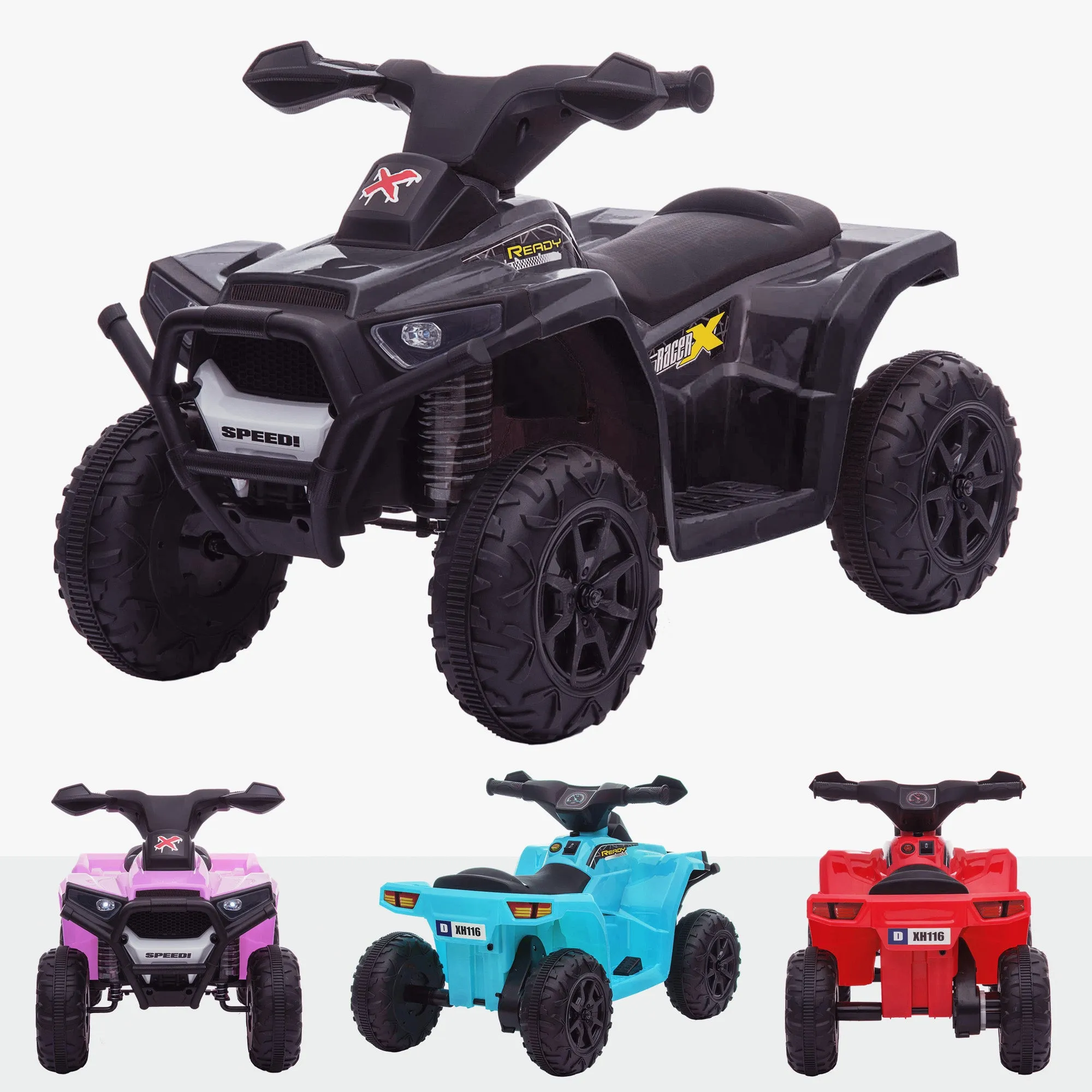 XRacer 6V ATV Quad Bike