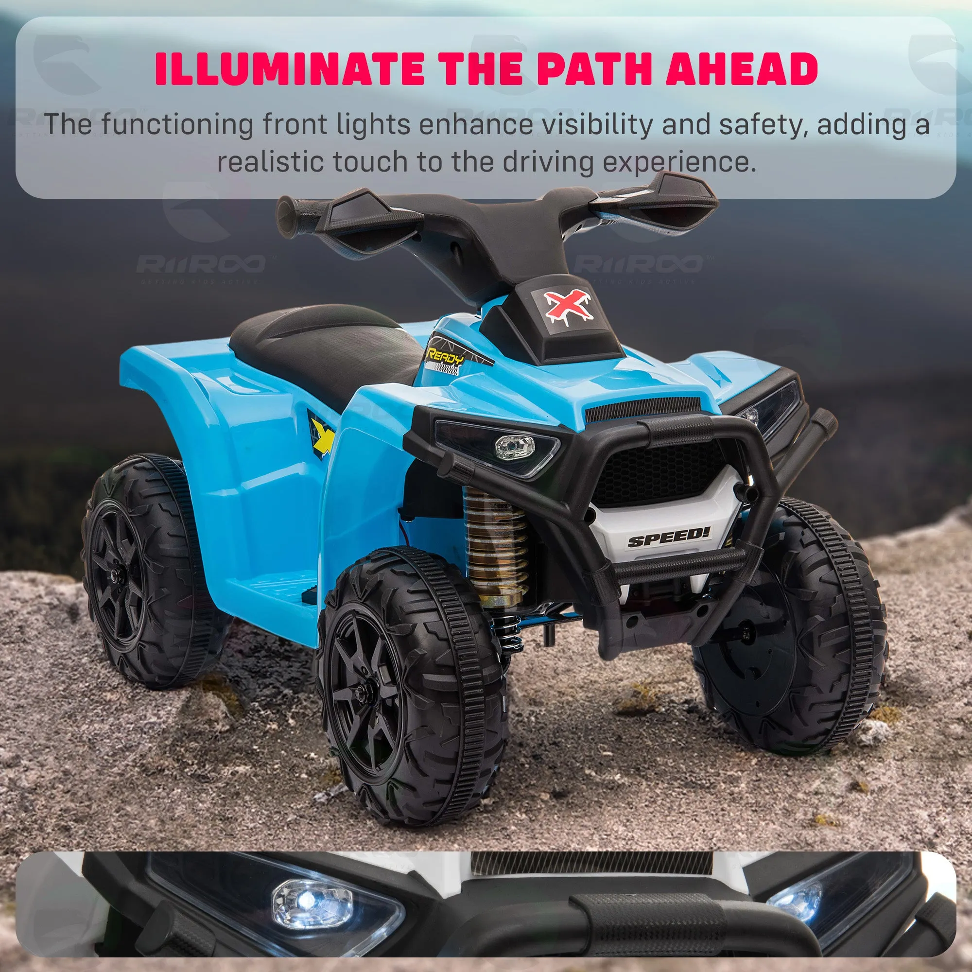 XRacer 6V ATV Quad Bike