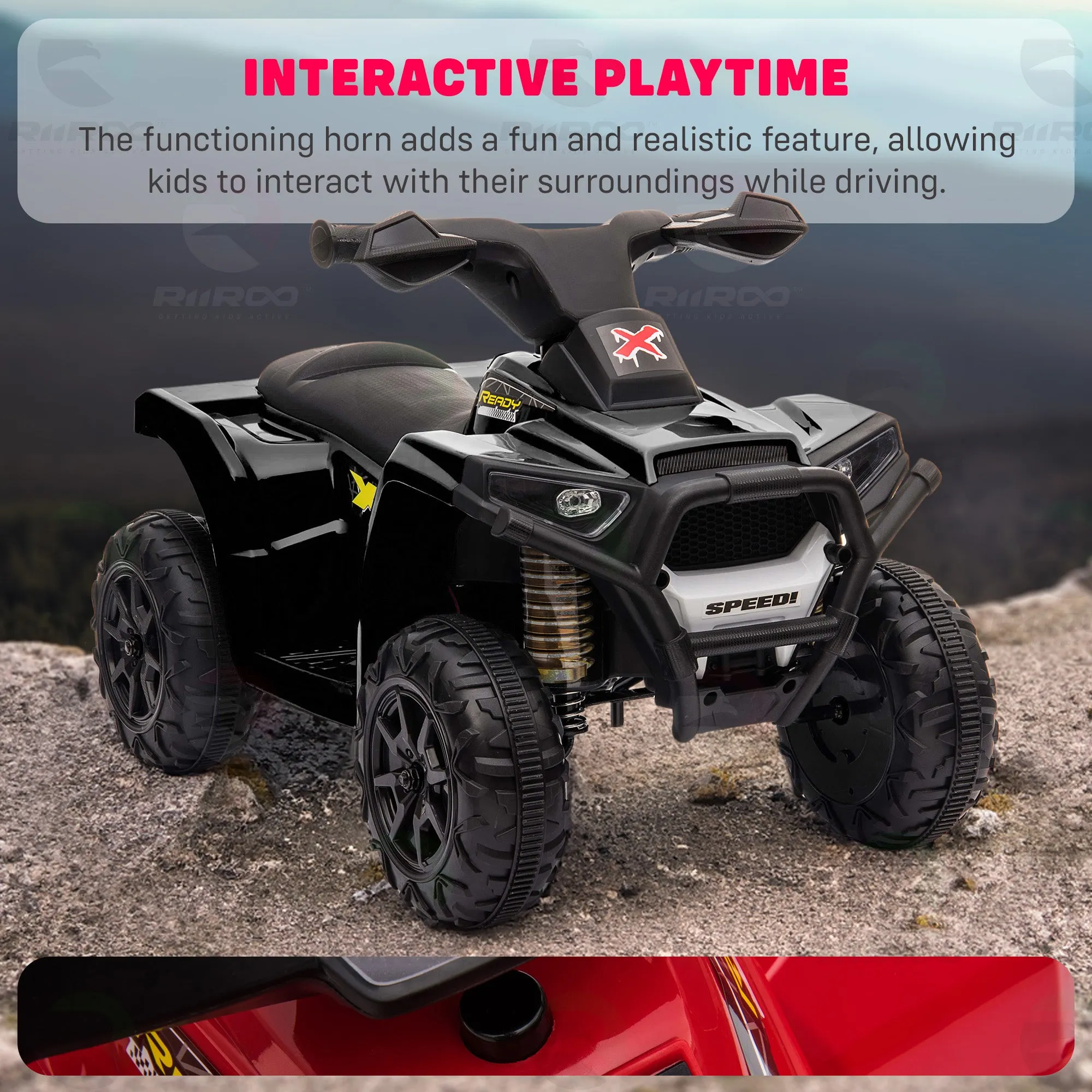 XRacer 6V ATV Quad Bike