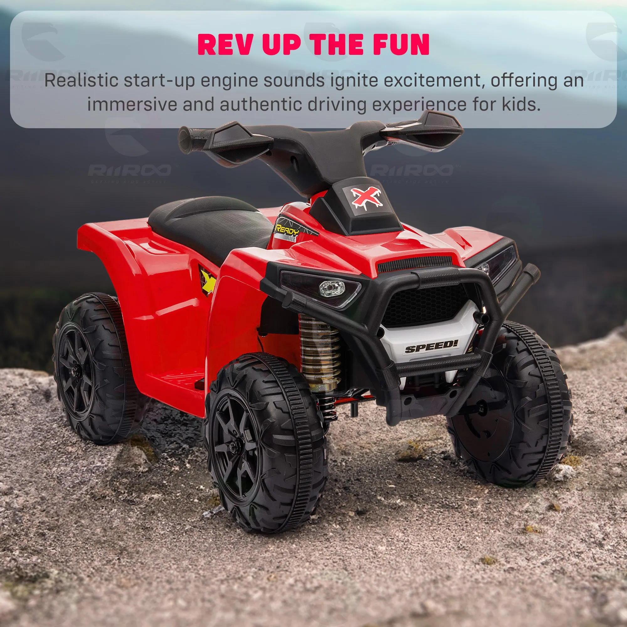 XRacer 6V ATV Quad Bike