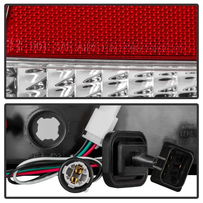 Xtune LED Tail Lights Dodge Charger (06-08) Black Housing / Clear or Smoke Lens