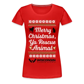 Ya Rescue Animal Contoured Premium T-Shirt