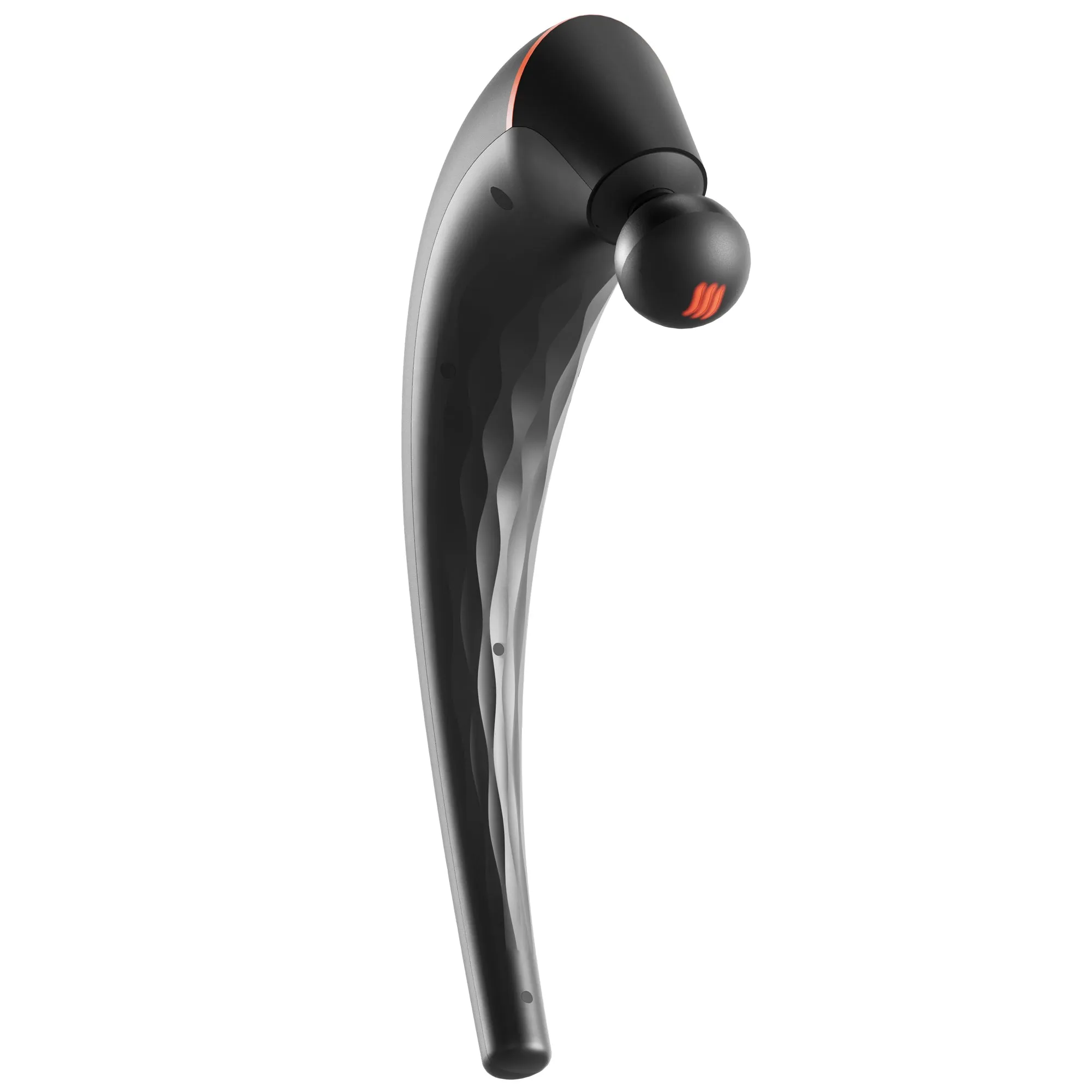 Zyllion Rechargeable Handheld Back Massager with Heat, Vibration and 5 attachments (ZMA-27)